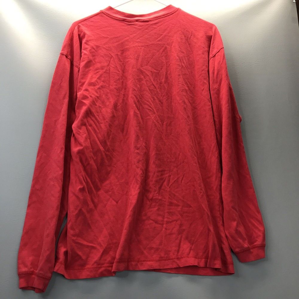 Vintage Disney Store Brand 101 Dalmatians Henley Red Shirt Sz L Embroidered - Picture 7 of 7